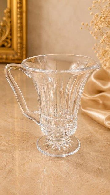 Attribuée à la Cristallerie de Lorraine - Carafe / Pot à eau