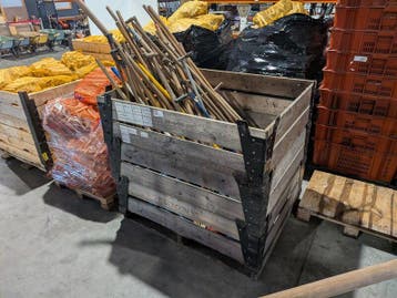 Partij tuingereedschap, Nieuw