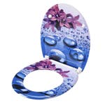 Toiletzitting regendruppels met soft close mechanisme, Verzenden, Nieuw