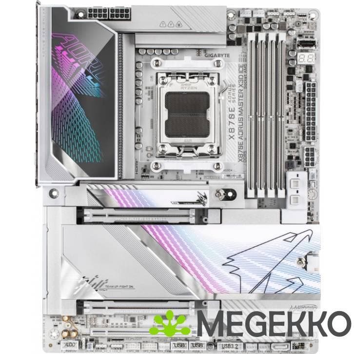 Gigabyte X870E AORUS MASTER X3D ICE, Computers en Software, Moederborden, Nieuw, Verzenden