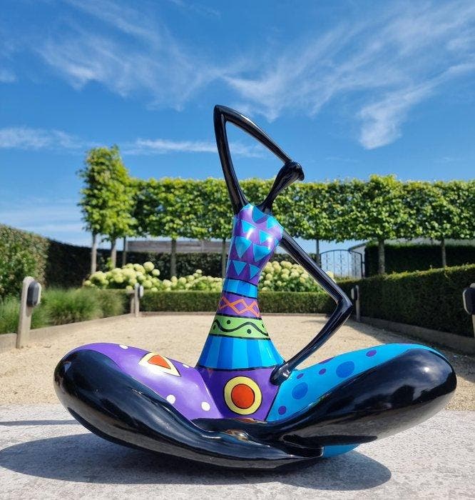 Beeldje - Pop Art - Hars, fiberglass, Antiek en Kunst, Curiosa en Brocante