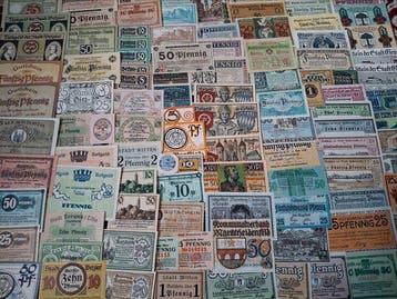 Duitsland. - 101 Notgeldscheine - various dates (Zonder, Postzegels en Munten
