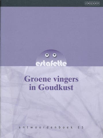 Estafette nieuw antwoordenboek E5. Groene vingers in Goudkus, Verzenden, Nieuw