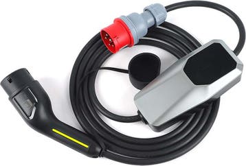 Mobiele thuislader Type 2 met Display – 11 kW 3-fase 16A, Auto diversen, Laadpalen, Ophalen of Verzenden, Nieuw