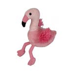 Pluche flamingo knuffel van 15 cm - Knuffel flamingo, Kinderen en Baby's, Verzenden, Nieuw