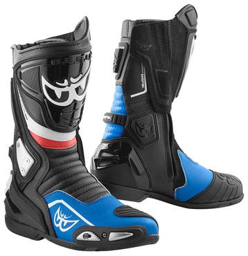 Berik Donington Zwart Blauw Motorlaarzen, Motoren, Nieuw met kaartje, Berik, Laarzen, Heren