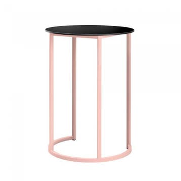 Statafel Kubo Curve | Aluminium/Volkern | Roze/Zwart | Ø8.., Verzenden, Nieuw in verpakking