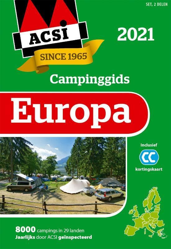 ACSI Campinggids Europa 2021 / ACSI Campinggids ACSI, Boeken, Reisgidsen, Gelezen, Verzenden