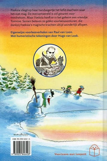 Foeksia en de toverschaatsen / Foeksia de miniheks, Boeken, Verzenden, Zo goed als nieuw, Paul van Loon