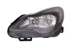 Opel Corsa D 2013-2015 Zwart Koplamp Links (Koplampen), Verzenden, Nieuw, Opel