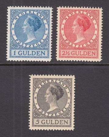 Nederland 1930 - Koningin Wilhelmina type Veth, in de, Gestempeld