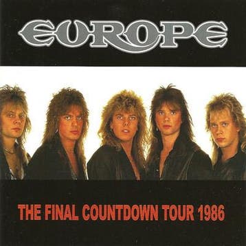 cd Japan persing - Europe (2) - The Final Countdown Tour..., Verzenden, Zo goed als nieuw