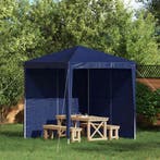 vidaXL Party Tent Zijwand 2 pcs Blauw 200 x 195 cm PE en, Verzenden, Nieuw