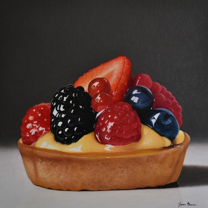 Marco Amore - Frutti di Bosco, Antiek en Kunst, Kunst | Schilderijen | Modern