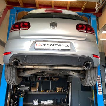 Vw Golf 6 Gti cumstom made sport uitlaat einddemper delete, Ophalen of Verzenden, Nieuw, Maserati