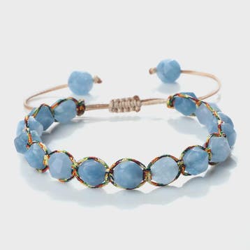 Unieke Kralen Armband - Natuurlijke Tijgeroog, Amethist & Ro, Verzenden, Nieuw