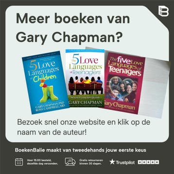 5 Love Languages of Teenagers Updated Edition - Gary Chapman, Boeken, Verzenden, Gelezen, Gary Chapman