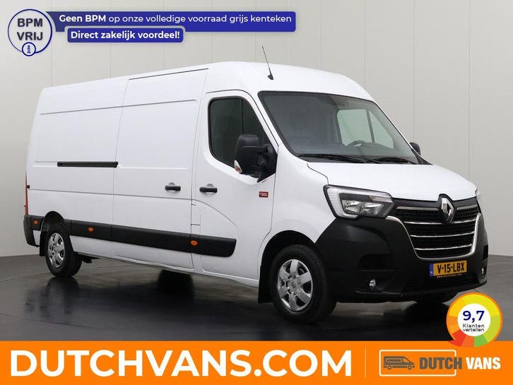 Renault Master Bestelbus 2.3DCi | wit, Auto's, Bestelauto's, Lease, Handgeschakeld, BTW verrekenbaar, Diesel, Wit, Euro 6, Renault