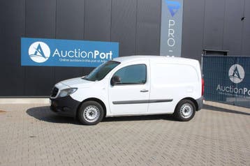 Veiling: Bestelwagen Mercedes-Benz Citan 109 CDI Diesel 90pk, Gebruikt, Wit, Mercedes-Benz, BTW verrekenbaar
