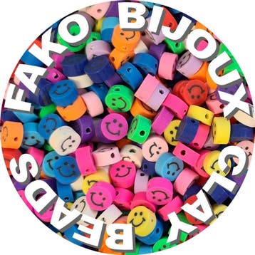 Fako Bijoux - Klei Kralen Smiley / Emoji Mix - Figuurkralen, Verzenden, Nieuw