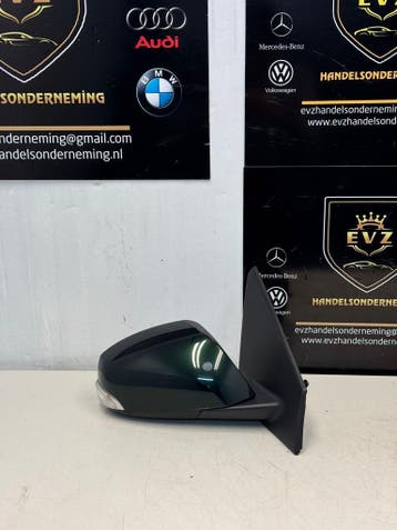 Renault Megane bj.2010 buitenspiegel rechts en links groen, Gebruikt, Renault