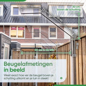 SPUUT Kattengaasbeugel - Hoog, Verzenden, Nieuw