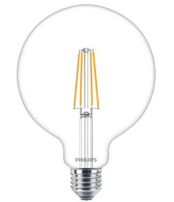 Philips LED Globelamp G120 E27 5.9W 806lm 2700K Helder Di..., Ophalen of Verzenden, Nieuw