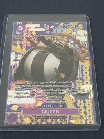 Bandai - 1 Card - One Piece - Queen Foil, Nieuw