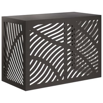 vidaXL Airconditioner hoes Zwart 100 x 50 x 70 cm Staal, Verzenden, Nieuw