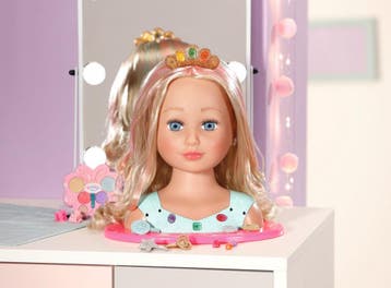 BABY born - Sister Stylinghoofd Prinses - Kaphoofd, Ophalen of Verzenden, Gebruikt