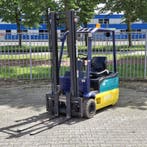 Elektrische Heftruck, Komatsu, FB18M-2R, Geel/Groen/Blauw