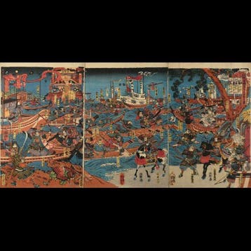 Utagawa Yoshitora /  (actief circa 1836–1887) — Een