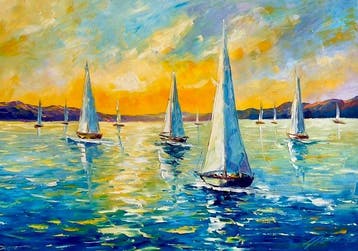 Yuni R. P - Ocaso Marino