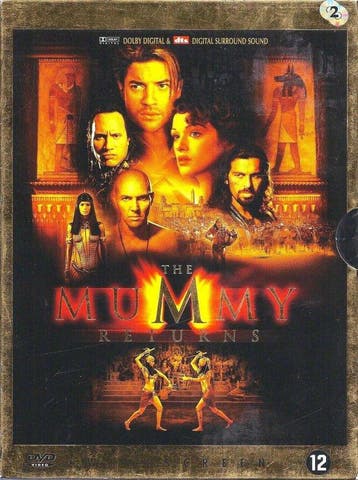 The mummy returns 2001 (dvd tweedehands film), Cd's en Dvd's, Dvd's | Actie, Ophalen of Verzenden, Zo goed als nieuw