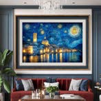 Mrs Art Prime - The Venice Starry Night in Van Gogh Style