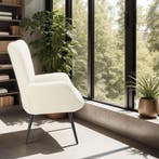 Fauteuil Hygge gestoffeerd, ergonomisch, draagkracht 150 kg, Huis en Inrichting, Stoelen, Verzenden, Nieuw