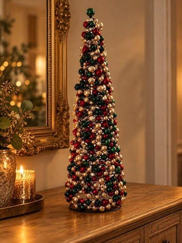 Decoratief ornament - rood, groen & goud - Duitsland - Luxe