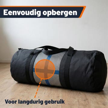 Exon® AirTrack Pro 400x100x10 CM- Blauw, Verzenden, Nieuw, Blauw
