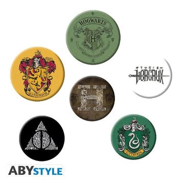 Harry Potter Badge Pack (6x), Ophalen of Verzenden, Nieuw