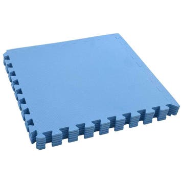 vidaXL Zwembad Grondmat 6 pcs Blauw 2,16  EVA Schuim, Verzenden, Nieuw