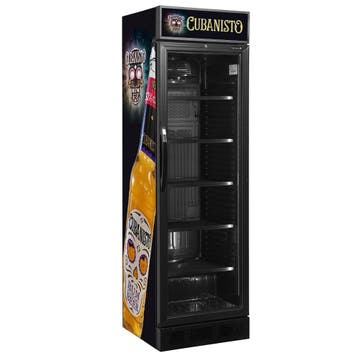 Cubanisto glasdeurkoelkast 345 liter, Ophalen of Verzenden