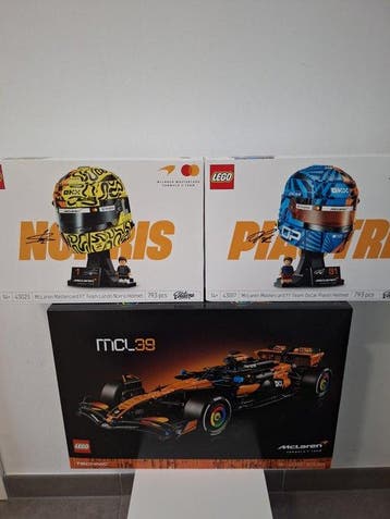 Lego Set - Technic - McLaren helm (Lando Norris) en McLaren, Kinderen en Baby's, Speelgoed | Duplo en Lego, Nieuw