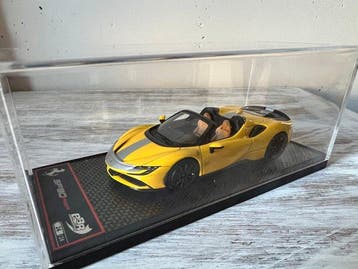 BBR 1:43 - Modelauto - Ferrari SF90 Spider - Giallo Modena, Nieuw