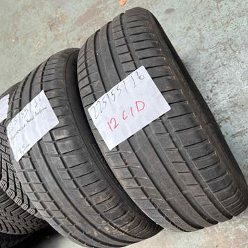 2 x Kormoran 225-55-16 Zomerbanden 7,5mm, Gebruikt, 16 inch, Ophalen of Verzenden, Band(en)