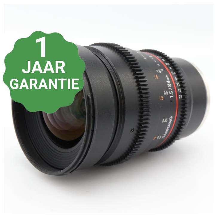 Samyang 24mm T1.5 VDSLR ED AS IF UMC II Sony FE, Audio, Tv en Foto, Fotografie | Lenzen en Objectieven, Gebruikt, Verzenden