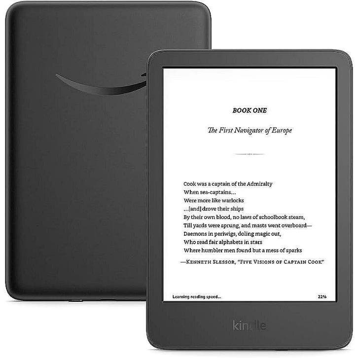 Amazon Kindle 6 EReader – 11e Generatie (2022) 16GB - Zwa, Computers en Software, Overige Computers en Software, Nieuw, Verzenden