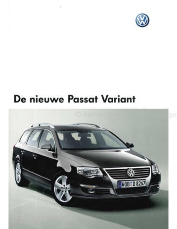 2005 VOLKSWAGEN PASSAT BROCHURE NEDERLANDS, Nieuw, Volkswagen, Author