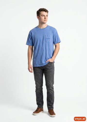 Comfort Colors T-shirts Heren maat L Blauw Vintage, Ophalen of Verzenden, Nieuw, Comfort Colors