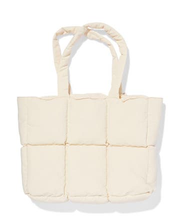 HEMA Tas 40x32x10cm gewatteerd ruiten, Verzenden, Nieuw