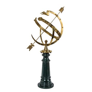 Zonnewijzer Saturnus Z5 & sokkel Rhodos Decoratie, Verzenden, Nieuw
